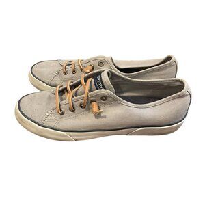 Sperry Top Sider Women’s Pier View Shoe in Grey Sz 9 Sneaker Slip On Shoes